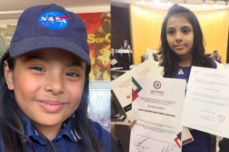 capacidades excepcionales gestos educacion especial La niña que ya tiene dos ingenierías y busca llegar a la Nasa 1